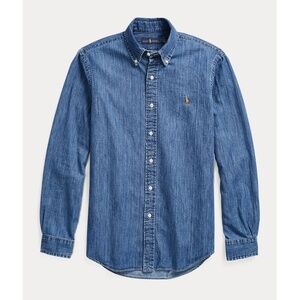 Polo by Ralph Lauren Denim Blue Button-Down Shirt